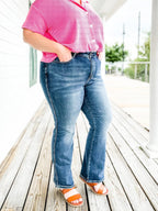 Hot Sale Tummy Control Bootcut Jeans