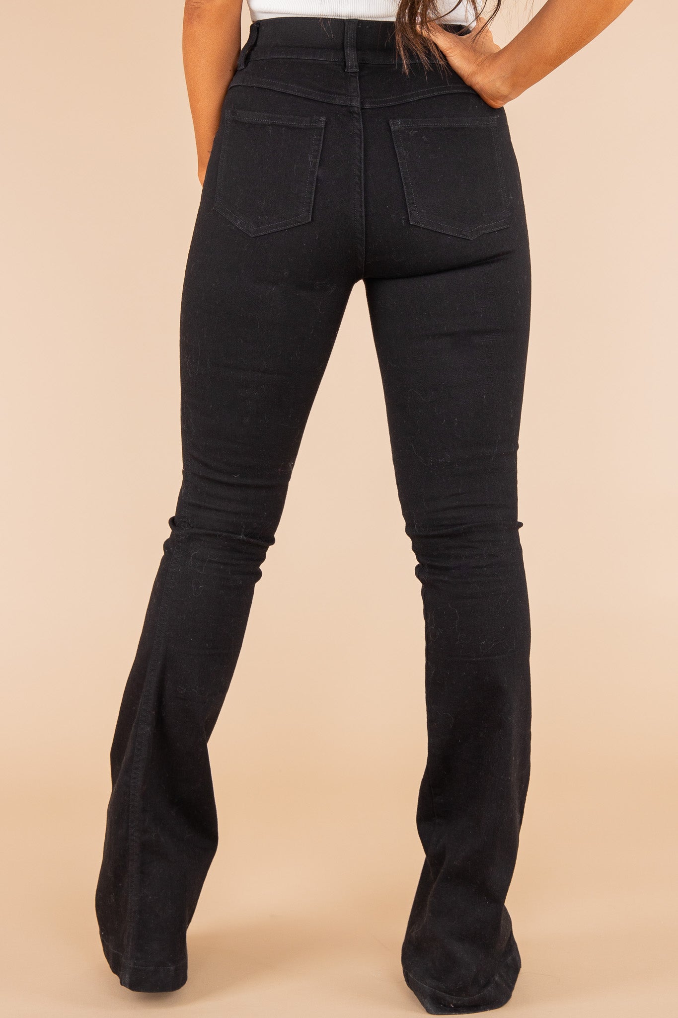 New Fitted Vintage Flared Jeans
